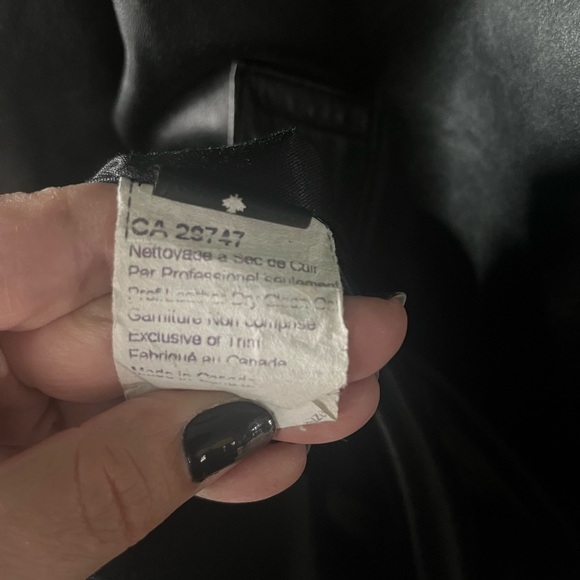 2DM Black Leather Trench Coat – Matrix Era, 90s Minimal Gothic - Picture 8 of 8